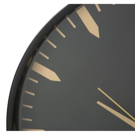 Zegar ścienny ze złotymi wskazówkami, Ø 40 cm