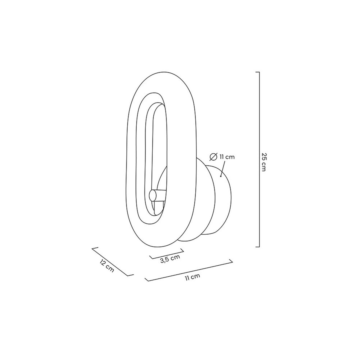 Zawieszka świąteczna Lizaki, kpl. 2 szt., 13 cm
