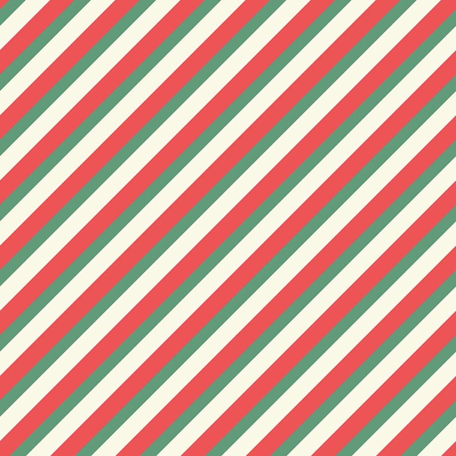 Bieżnik świąteczny - Kolorowe pasy - 40x180