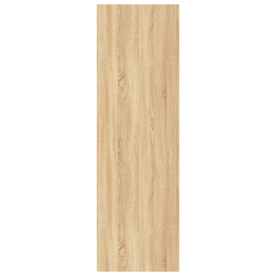 vidaXL Regał na książki, dąb sonoma, 66x30x98 cm