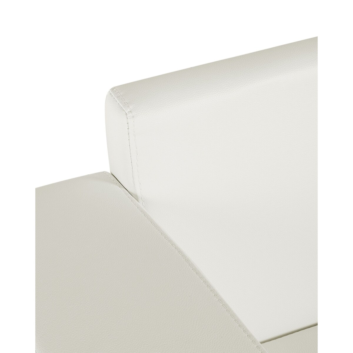 Fotel HELSINKI Skóra naturalna Biały