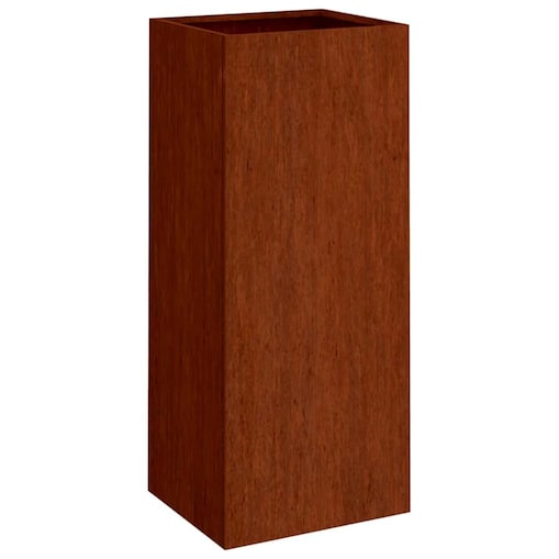 vidaXL Donica, 32x29x75 cm, stal kortenowska