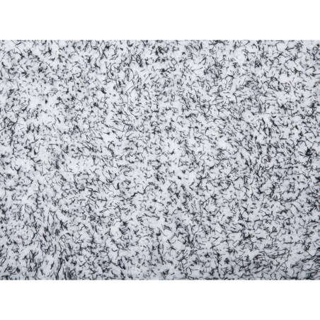 Dywan shaggy 200 x 200 cm szary melanż DEMRE