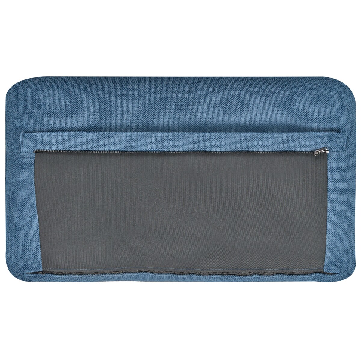 Sofa rozkładana BENNAS Granatowy Tkanina