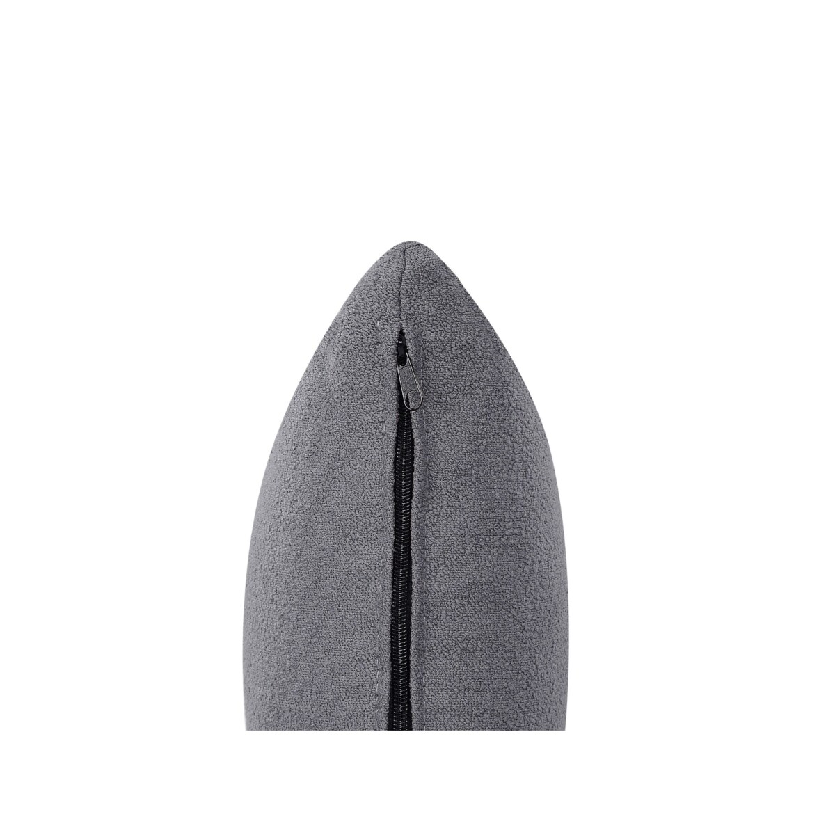 Szezlong boucle lewostronny ciemnoszary CHEVANNES