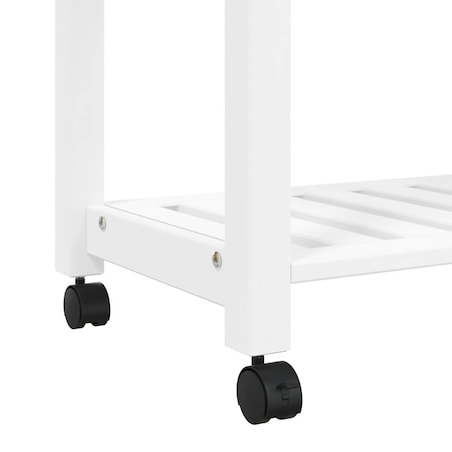 vidaXL Wózek kuchenny MONZA, 84x40x88,5 cm, lite drewno sosnowe