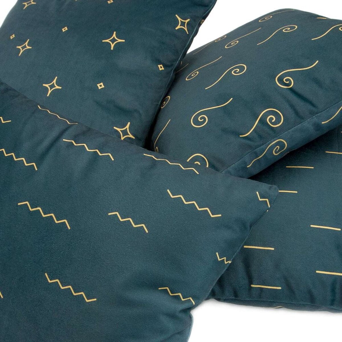 Poszewka dekoracyjna 40x40 drukowana, zygzak