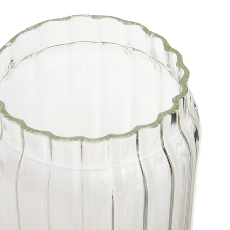 Pojemnik na makaron spaghetti HARMONY, ryflowane szkło, 1,3 l