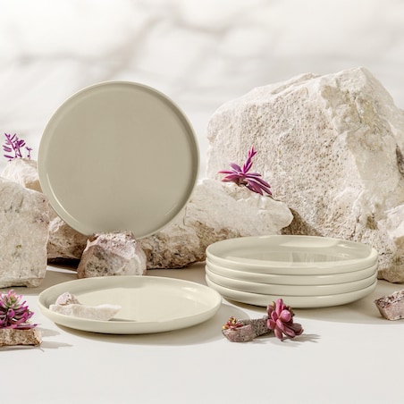 KONSIMO VICTO Zestaw talerzy deserowych dla 6 osób (6 elementów)