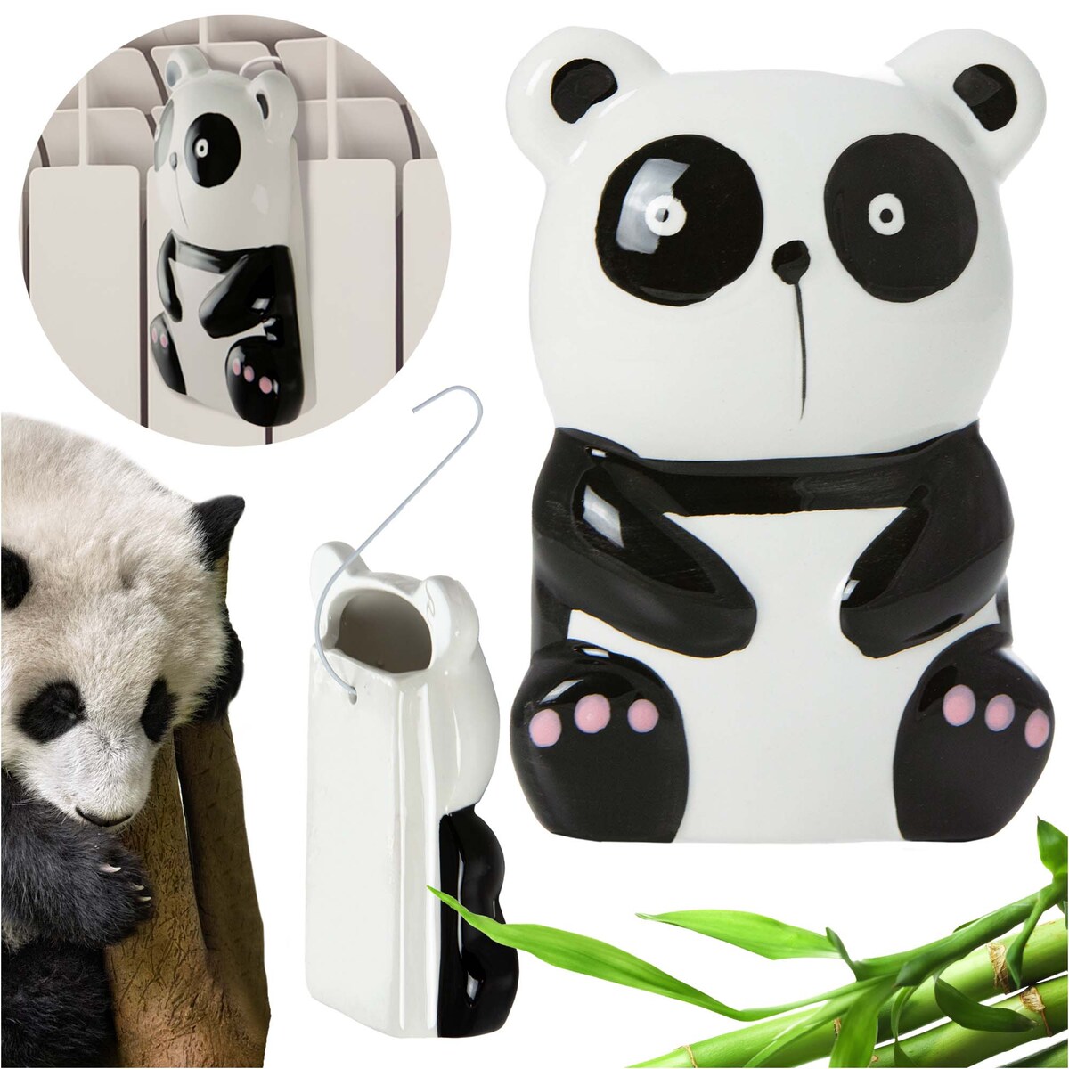 Nawilżacz Powietrza Na Grzejnik Kaloryfer 16 Cm Dla Dziecka Do Pokoju Panda