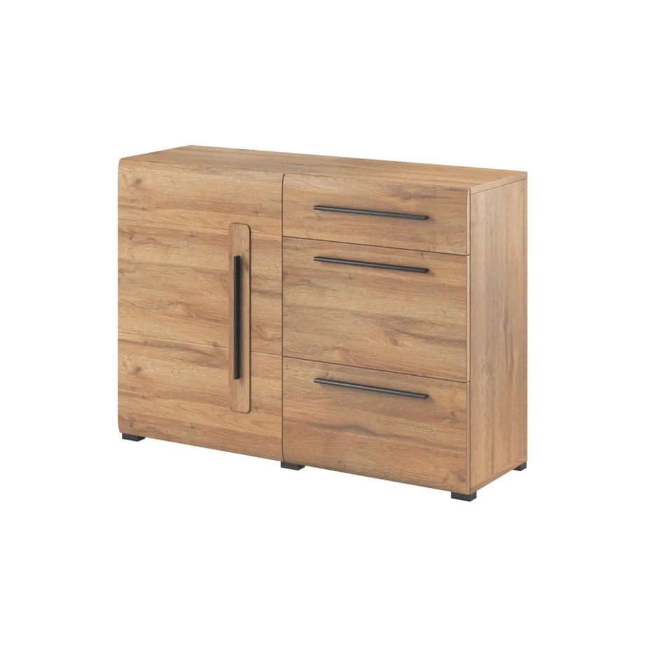 Komoda TULSA 1D3S 120 dąb