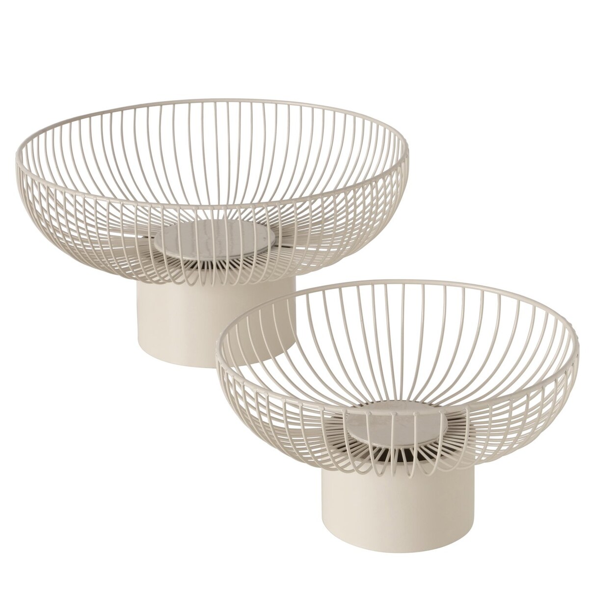 Patery metalowe na owoce CINDY, 2 szt. Ø 30-39 cm