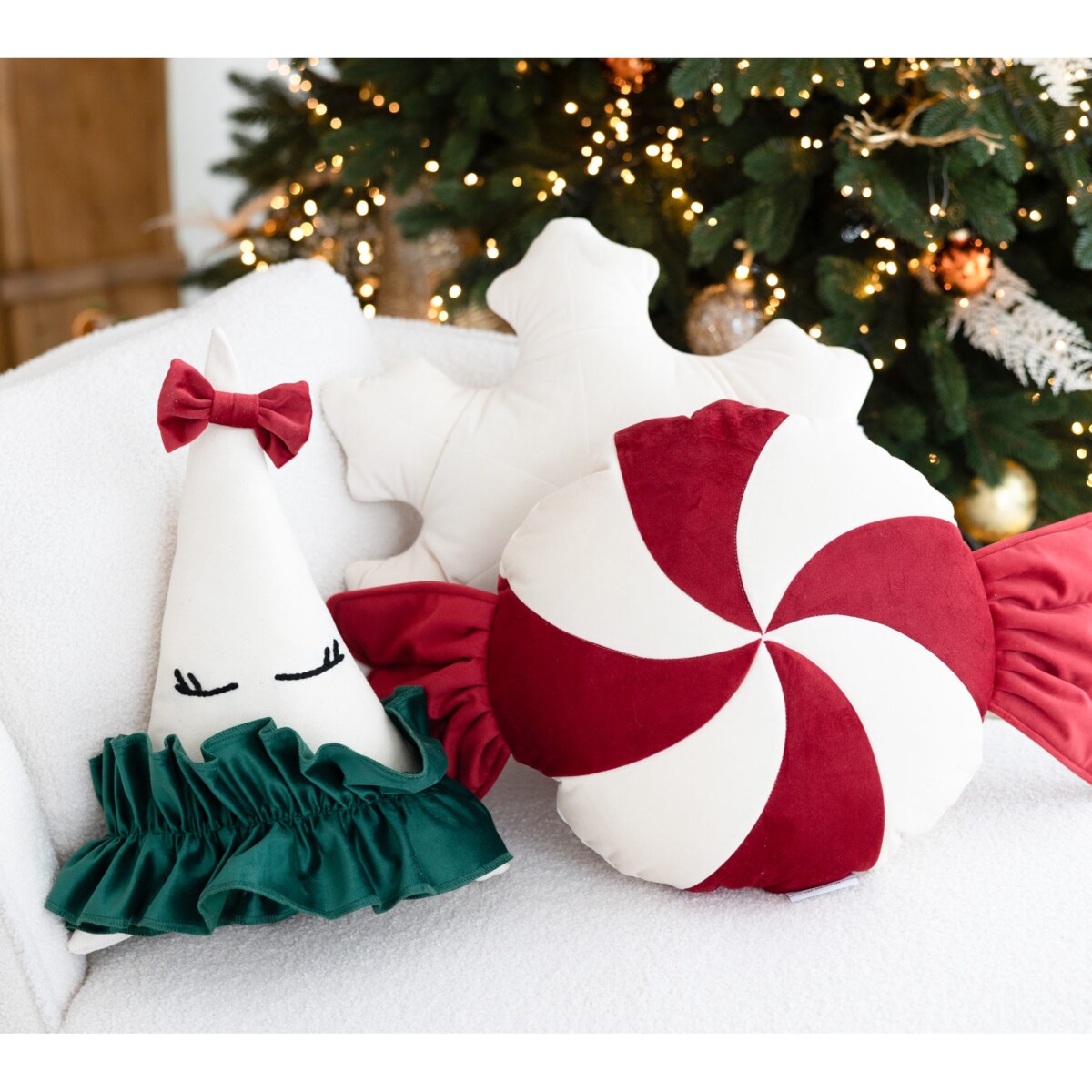 Choineczka poduszka dekoracyjna, Christmas tree