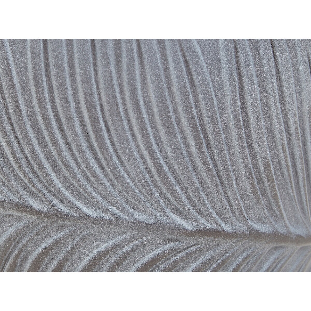 Doniczka okrągła 42 x 42 x 40 cm szara FTERO