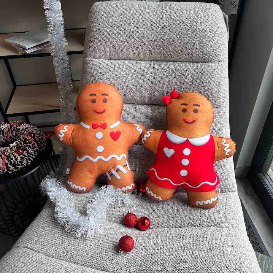 Poduszka świąteczna Piernik Dziewczynka