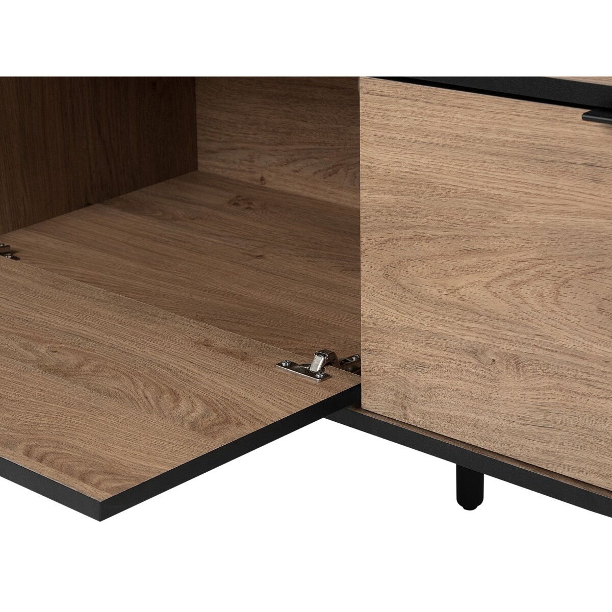 Szafka RTV jasne drewno HALSTON