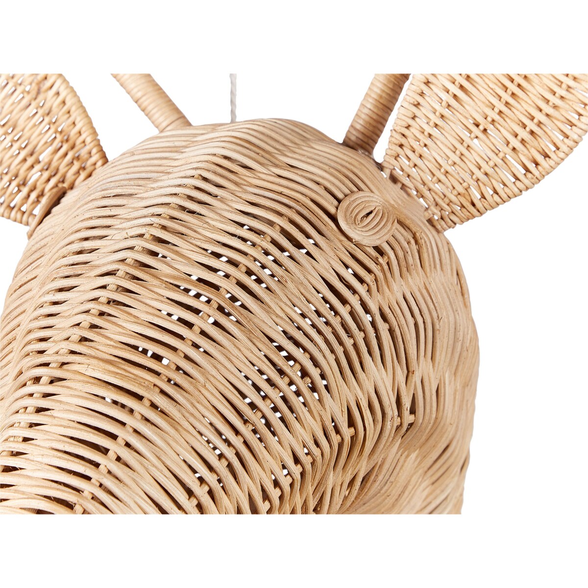 Rattanowa dekoracja ścienna żyrafa jasna BANANEC