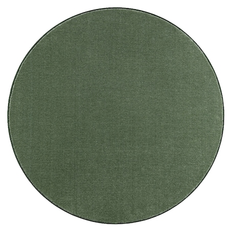 Dywan koło SEDUCTION zielony 26 miękka, koło 133 cm
