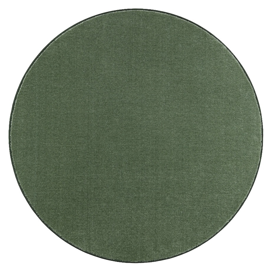 Dywan koło SEDUCTION zielony 26 miękka, koło 133 cm