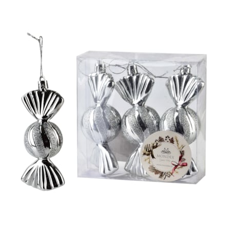 Bombki Cukierki SANTA LILA