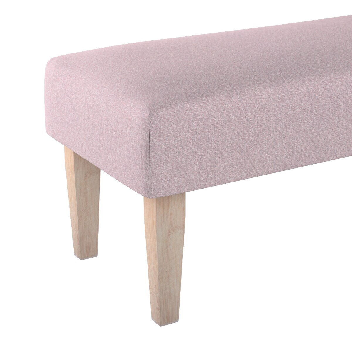 Ławka, pastelowy róż, 100 x 40 x 40 cm, Amsterdam