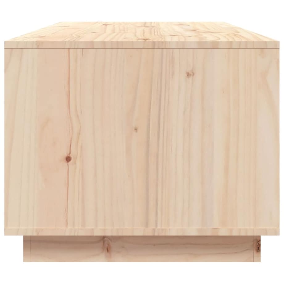 vidaXL Stolik kawowy, 100x50x41 cm, lite drewno sosnowe