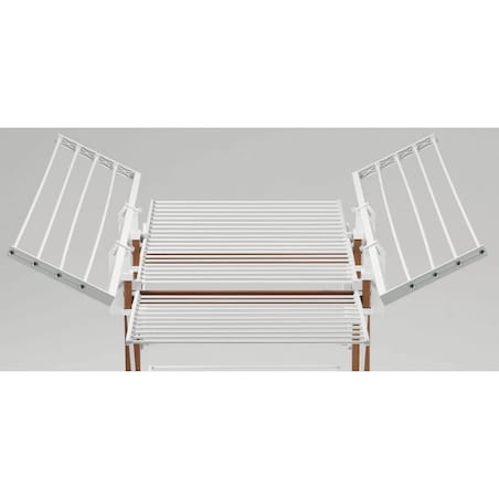 ARREDAMENTI PELLIKANO Nakładka do suszenia pościeli - 166 x 29 cm, Biały