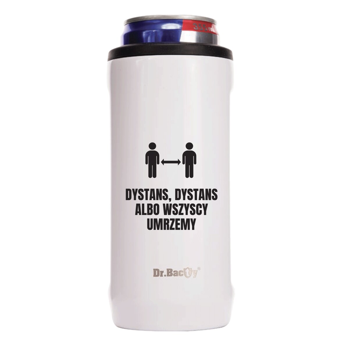 Kubek termiczny Dr.Bacty Notus Dystans - biały
