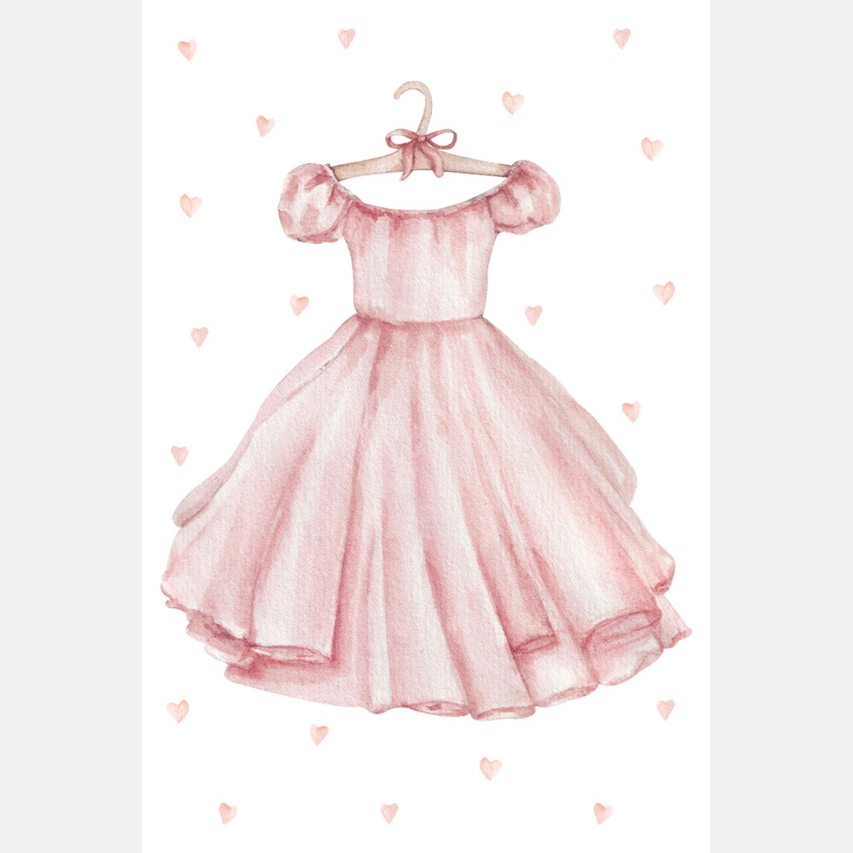 Plakat dla dzieci Sukienka 30x40