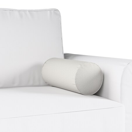 Poduszka wałek prosty, jasny popiel, Ø16 x 40 cm, Etna