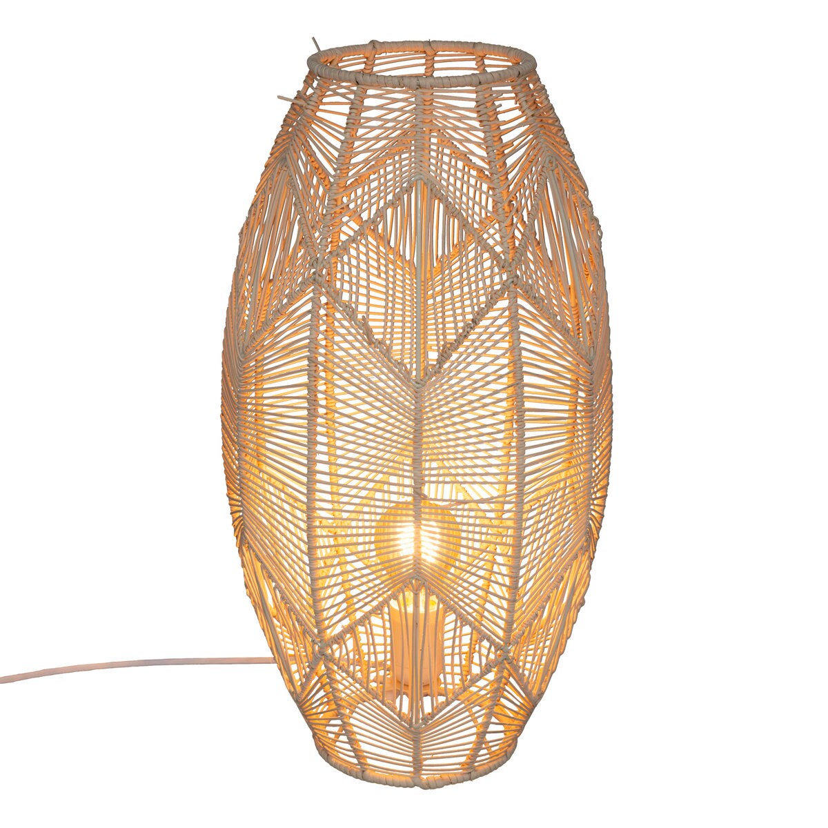 Lampion z rattanu KITA, 49 cm