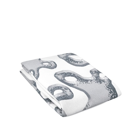 Narzuta na łóżko 200x220 cm szara