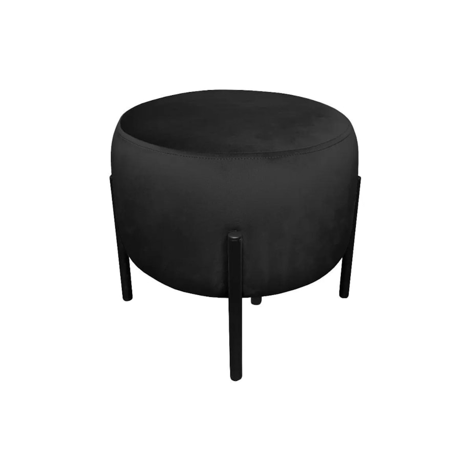 Pufa WILFRED MG VELVET czarna