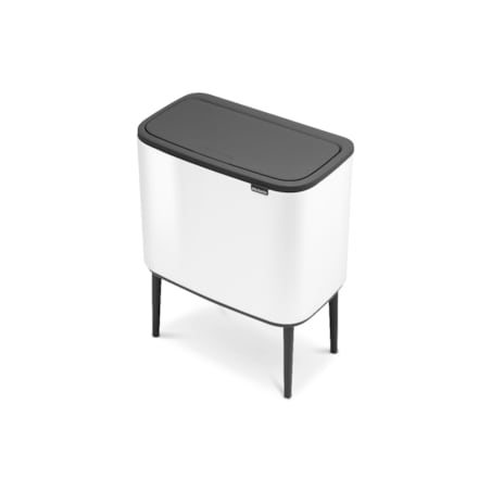 Kosz na śmieci Touchbin Bo 36l biały 313509