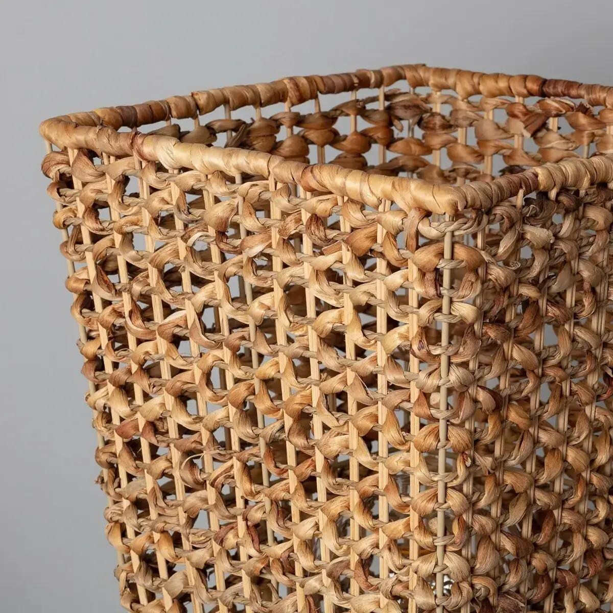 Podłogowa lampa Boho ABR-LP2-BH-E27 Abruzzo włókno naturalne brązowa