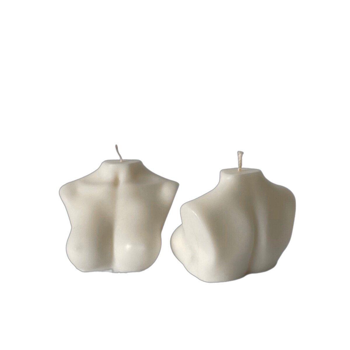 Świeca sojowa piersi Body Part Upper, 85 g, INSPIRA