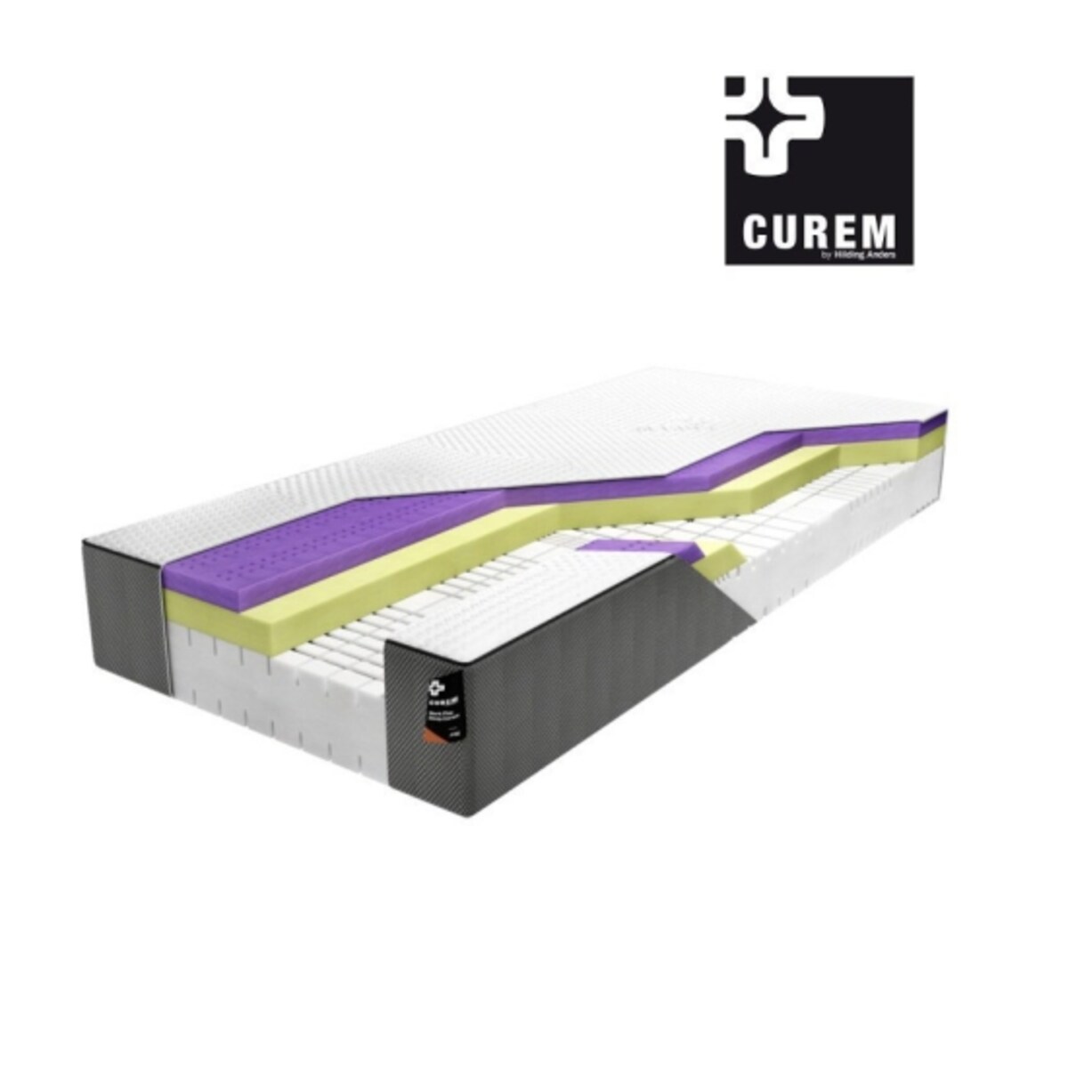 Materac Curem REG 200x200 cm ZeoCase