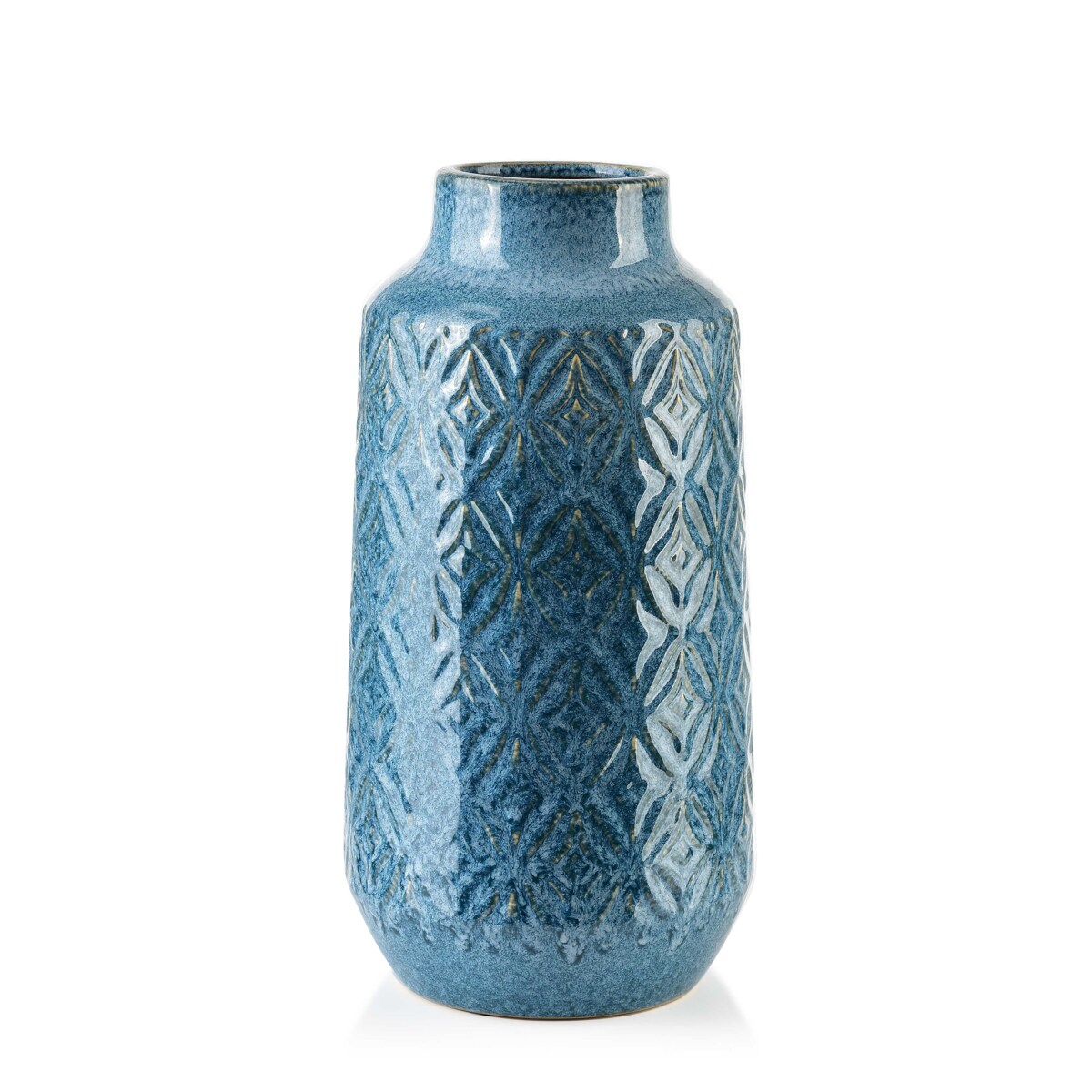 YARINE BLUE Wazon 8,5XH31CM