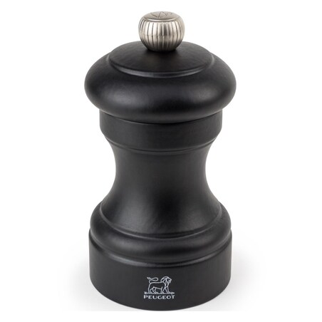 Młynek do pieprzu Bistro czarny mat, 10 cm, Peugeot