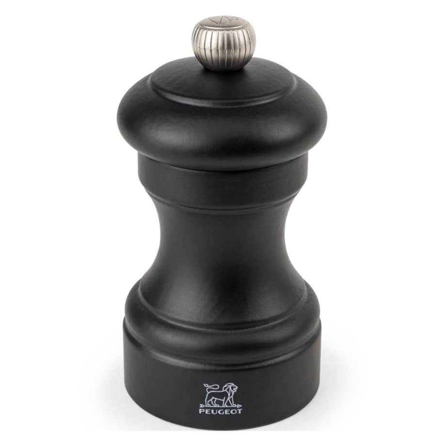 Młynek do pieprzu Bistro czarny mat, 10 cm, Peugeot