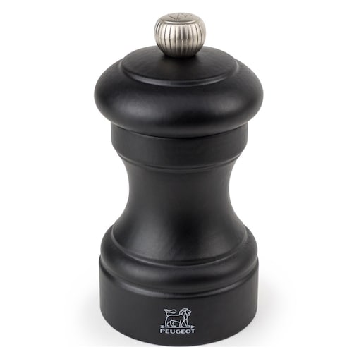 Młynek do pieprzu Bistro czarny mat, 10 cm, Peugeot