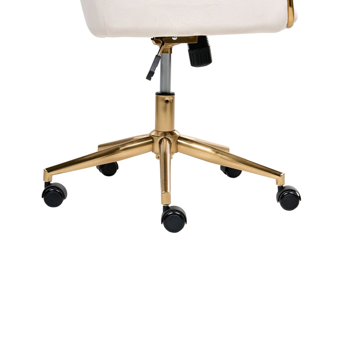 Krzesło obrotowe ALTONA Welur Złamana biel