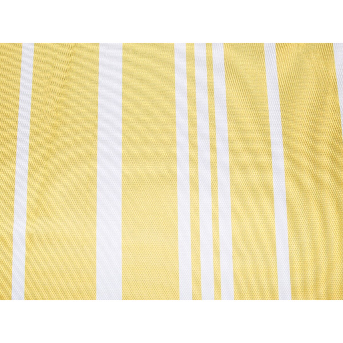 Parasol ogrodowy ⌀ 150 cm żółty z białym MONDELLO