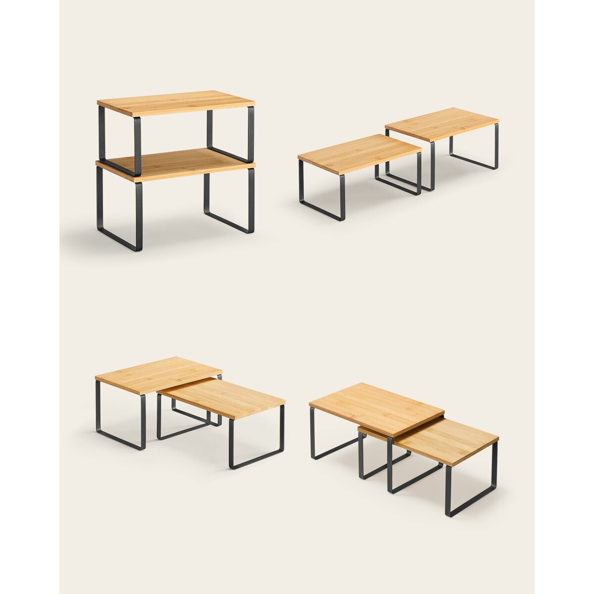 Półki Do Kucheni Salonu Biura Przedpokoju Brązowe