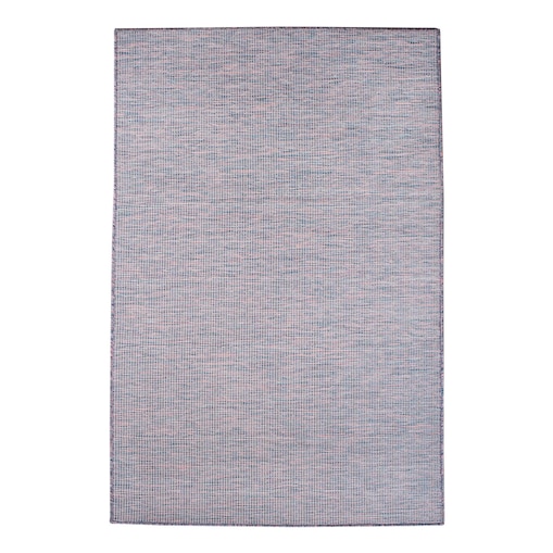 Dywan na zewnątrz i do wnętrz gładki Paloa 27780 Niebieski Róż 120x170