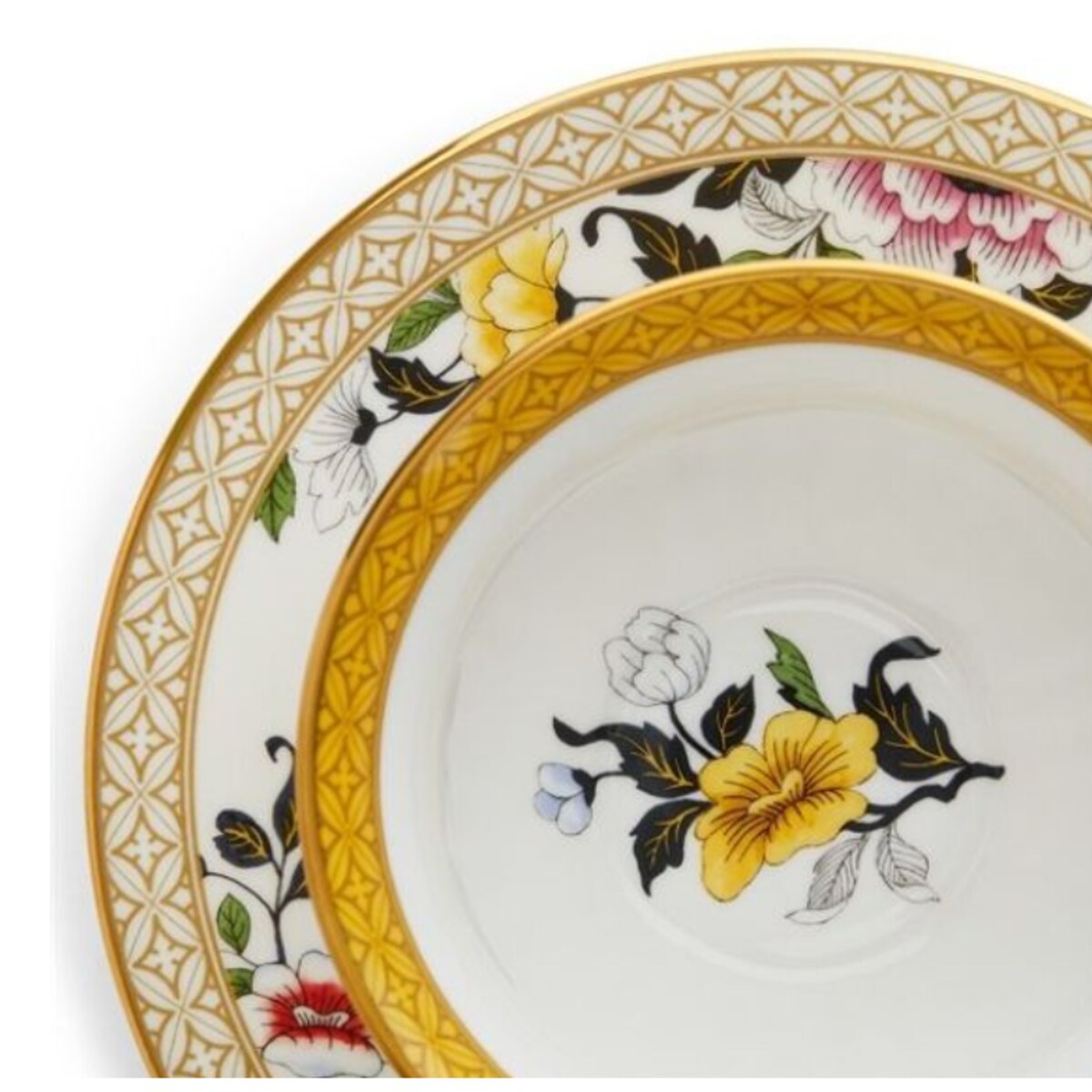 Filiżanka do herbaty ze spodkiem Primrose Wonderlust Wedgwood