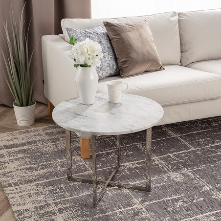 Stolik pomocniczy Melody wys. 47 cm, ⌀60 x 47 cm