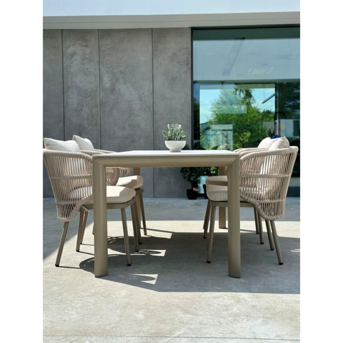 ZESTAW ALUMINIOWY AZZURE SZAMPAŃSKI 4