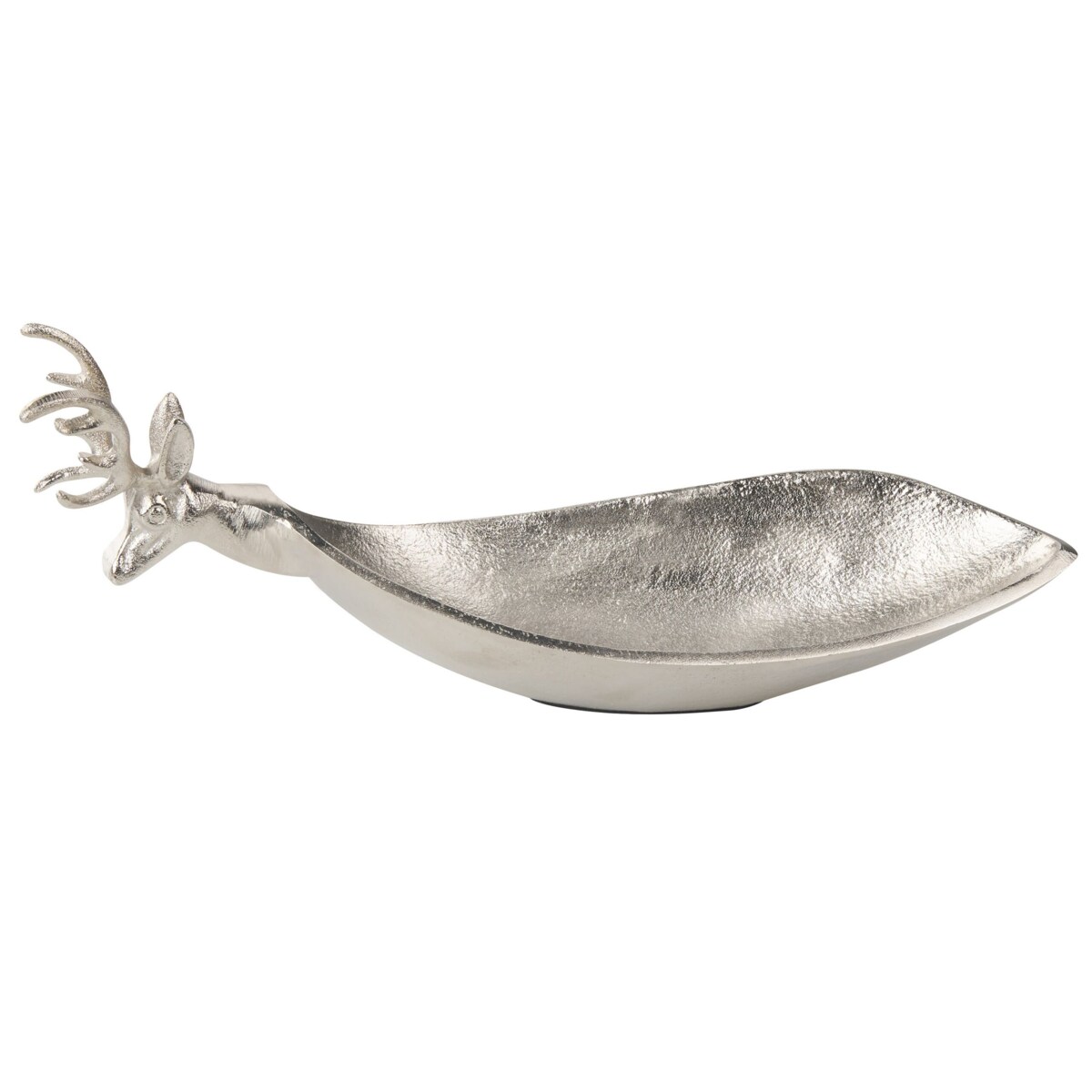 Patera dekoracyjna renifer srebrna ANGKOR