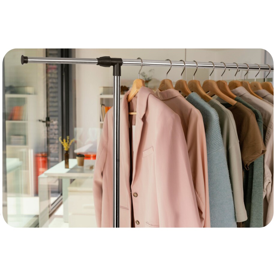 Stojak na ubrania buty wieszak stojący garderoba Massido